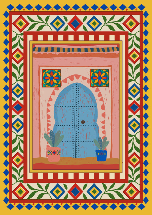 Vintage style wall frame a4 size